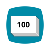 100 cards