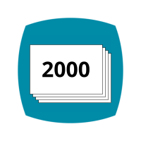 2000 pcs