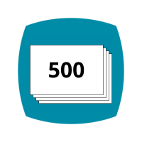 500 cards