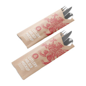Cutlery paper pocket
