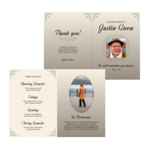 Funeral cards