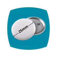 Button 25 mm
