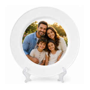 Photo on plate