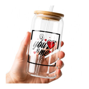 Glass Tumbler Customized