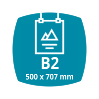 B2 (500 × 707 mm)