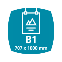 B1 (707 X 1000 mm)
