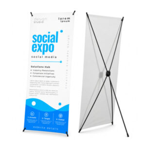 X-banner Large (120x210cm)